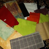 ♡Яркие! Лоскуты для рукоделия, печворка, поделок.