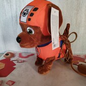 Щенячий патруль собачка на поводке Зума