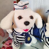 Собачка собака на поводке ходит 8 песен пудель цуценя