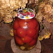 Помідори мариновані з французькою гірчицею, 2 л