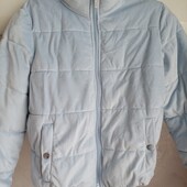 Блакитна куртка підліток 12 р.