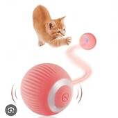 Іграшка для домашніх улюбленців.інтерактивний м'яч usb.в лоте голубой