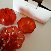 Пластикові фігурки 2 шт (органайзери) червоні 0678