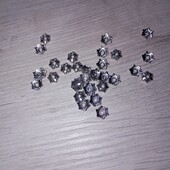 Обіймачі квіточки античне срібло