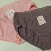 Красивые женские трусы 2 шт в лоте Л, ХЛ