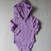 Боді з довгим рукавом hanes 0-6м.