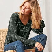 ♕ Елегантна жіноча блуза Tchibo (Німеччина), розмір наш 48-50 (40/42 євро)