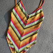 Розпродаж! Zara ,M барвистий боді, кольорове мереживо