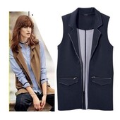 Трендовый кардиган / жилет из неопрена M 40/42