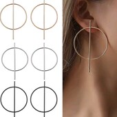 Сережки кільця, кільце, круг з голкою, медсталь