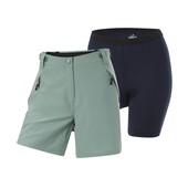 ♕ Жіночі функціональні шорти 2 в 1 Crivit, розмір наш 44-46(38 євро)нюанс