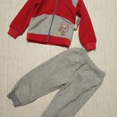 Теплий костюм на флісі, для дівчинки або хлопчика, новий, р.104