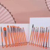 ❤️Помаранчевий набір пензликів 20 шт.❤️