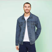 ♕ Якісна чоловіча джинсова куртка від Livergy, розмір S