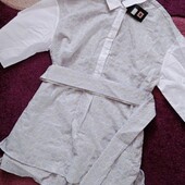 Нова подовжена літня з пояском