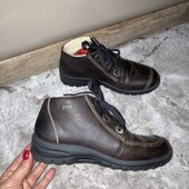 шкіряні зимові чобітки Rieker