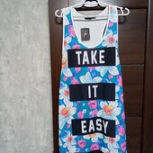 Розпродаж!!! Брендовая новая красивая футболка-баскетболистка р.16-18