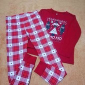 Пижама, домашний комплект новогодний р 134-140 