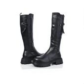 Чоботи шкіряні жіночі зима 37