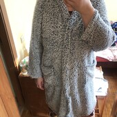 Меховушка, плюшева туника, кофта, худи, ХL. Cozy home , слип, пижама