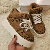 Хіт зими , стильні зручні черевики тедді з екозамші на густому хутрі