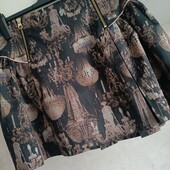 Брендова спідниця з прінтом