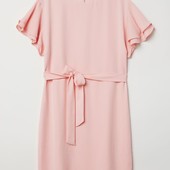 Жіноча ніжно-рожева сукня H&M, р. 36 євро - 42 наш