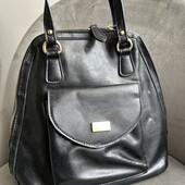 Сумка рюкзак шкірзам