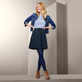 ♕ Елегантна жіноча спідниця з джерсі від Tchibo (Німеччина) рр. наші 44-46(36/38 євро)