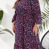 Женское модное платье р.48/62. Два цвета