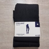 Kiabi! Жіночі термоколготки, жіночі колготи! М розмір, чорні! 8 євро! Лот 4