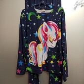 Пижама трикотаж 11-12 лет.