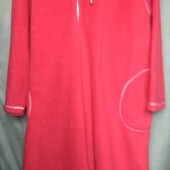 ❤️Брендовый красный с двух сторон флисовый тёплый длинный халат новый❤️Америка.Пог144/210см.Оригинал