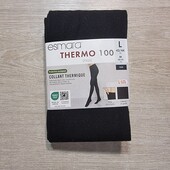 Есмара! Жіночі термоколготки, теплі жіночі колготки! 100 ден, чорні! 40/42 євро 46/48 наш! Лот 5