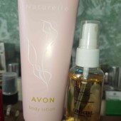 набір парфум та парфумована й лосьйон для тіла avon