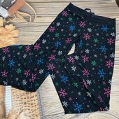 Флисовые пижамные штаны размер С, состояние хорошее
