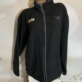 Мужская флисовая кофта на молнии размер М, состояние хорошее