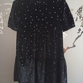 Платье нарядное бархатное 6-7 лет