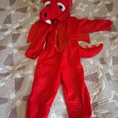 Яскравий карнавальний костюм Дракона на 1-2 і 3-4 роки