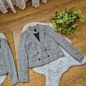 Актуальний жакет в клітинку, стан нового ❤️