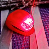Силиконовая мигалка на велосипед