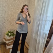 Сіра туніка, домашня✨ в рубчик