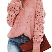 Шикарный, теплый свитер, джемпер, р. 3xl, наш 54-62