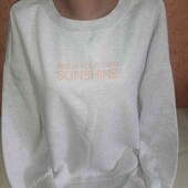 Фірмовий утеплений світшот-оверсайс,розмір М/L