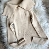 Стильний светр зі спущеними плечима , XS S