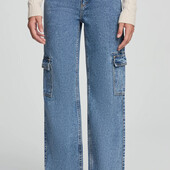 Трендові стильні джинси з кишенями, XS XXS