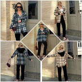 Костюм с клеткой! Штаны на флисе! Цвет и размер на выбор!