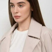 Стильный кожзам пиджак от Shein