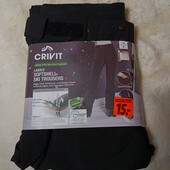 7006..Жіночі лижні Softshell на флісі штани Crivit водонепроникні євро M 40