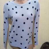 Светр в горох 10 розміру,в грудях 98 см.